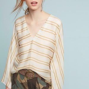 Striped Silk Blouse